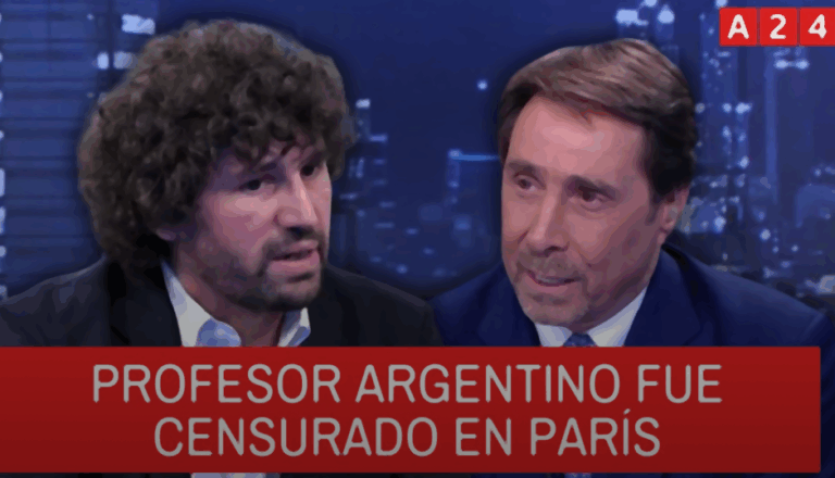 Lee más sobre el artículo Profesor argentino fue censurado en París por no estar de acuerdo con la ideología de género