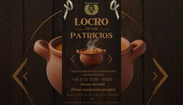 Lee más sobre el artículo Locro de los Patricios