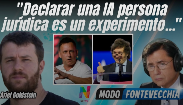 Lee más sobre el artículo Ariel Goldstein, Autor de «La nueva oligarquía tecnológica» coincidió con Harari